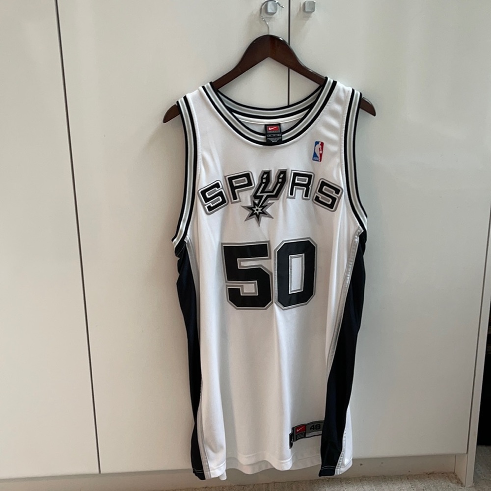 SIGNED JERSEY SPURS DAVID ROBINSON